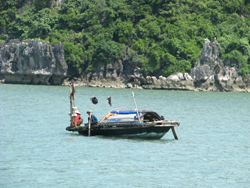 Pecheurs de Halong